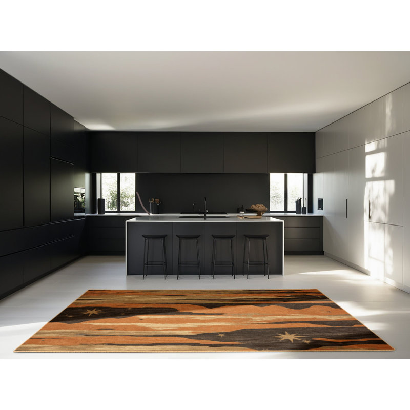 Barren Bloom Rug, Rectangle 5' x 8'