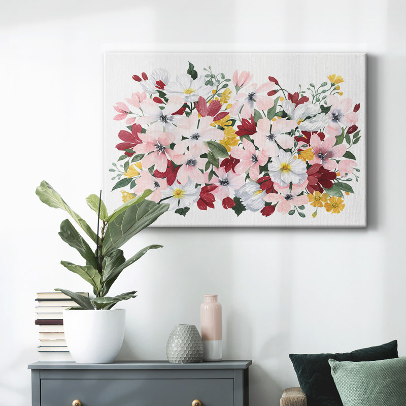 «Spring Bliss III», toile tendue avec châssis, H 12 po x l 18 po