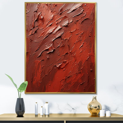 Impression sur toile Bitterweet Brushwork II - Abstract Collages