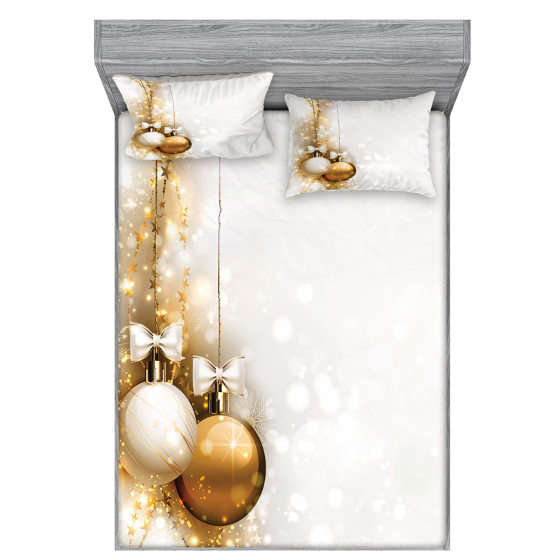 Microfiber Sheet Set, Full Sheet Set with Fitted Sheet