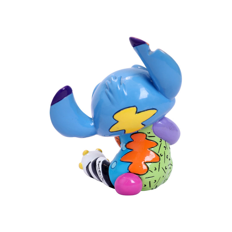 Disney BRITTO Lilo and Stitch Seated Pose Miniature Figurine 3.54 Inch	