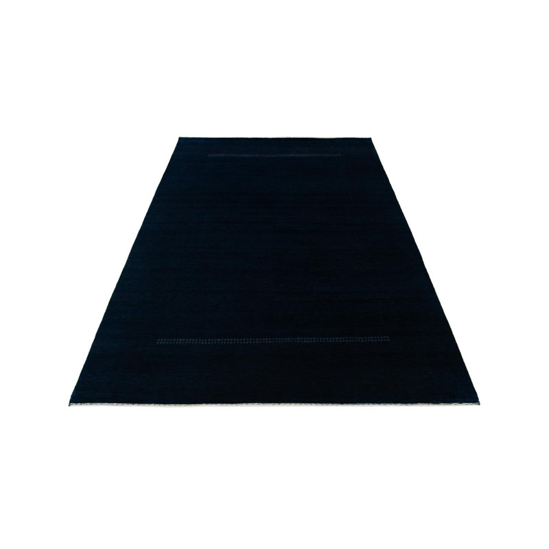 Tapis bleu marine Jahiem