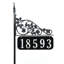 Rose Double Sided Reflective Yard Address Sign- 58"-88427488