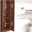 Armoire de rangement autoportante à 2 portes de 63 po avec 2 tablettes à 5 niveaux et 2 tablettes réglables pour la salle à manger HOMcom