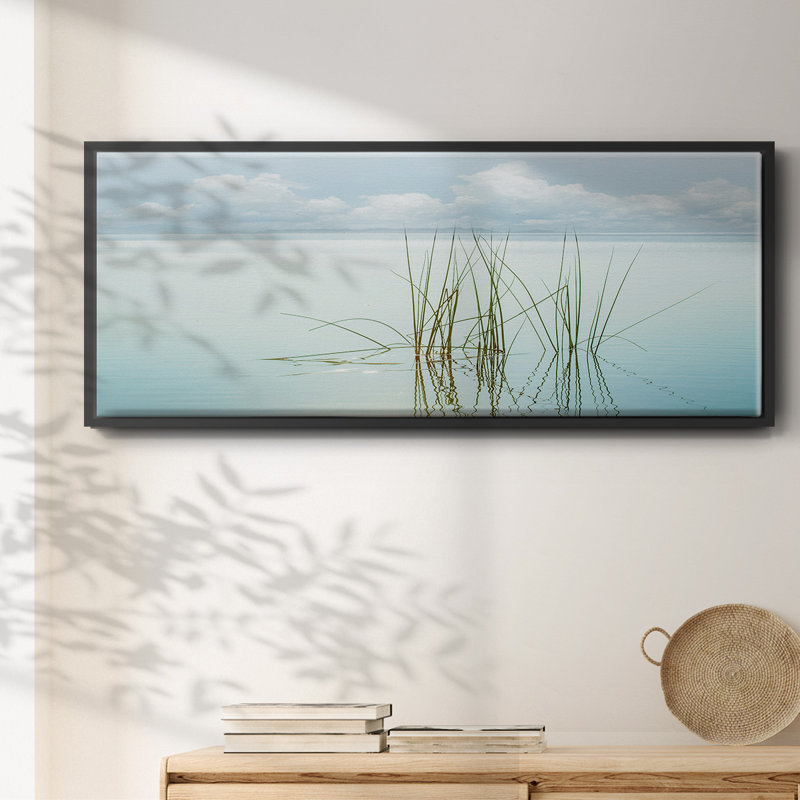 Reflections- Framed Canvas, 20" H x 50" W