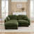 Green+2 Seat+1Ottoman