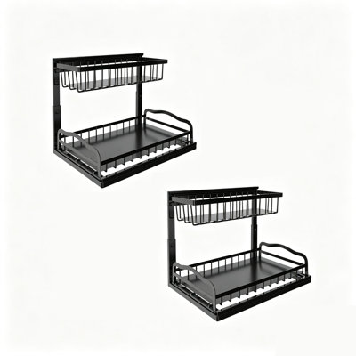 Steel Under Sink Organiser