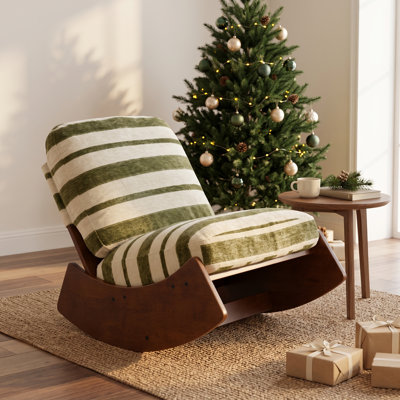24.21" Wide Upholstered Rocking Chair