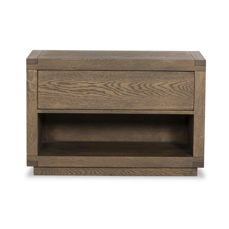 Warby 1 - Drawer Nightstand, Brown