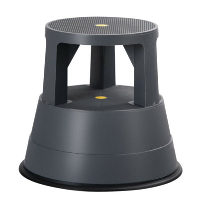 330 Lbs Step Stool With Non-Slip Rubber Platform