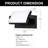 6.1''(H) Adjustable LED Outdoor Wall Light