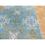 Tapis oriental en laine et en soie noué à la main bleu ciel 3 pi 2 po x 5 pi 2 po 57D58256396C4244A24C3971C2515F31