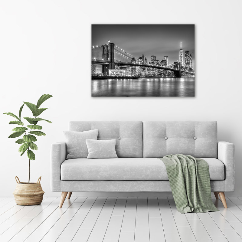 Brooklyn Bridge - Wrapped Canvas Print