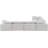 Homero Velvet L-Shaped Sectional Reversible-87141460