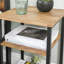34cm W Manufactured Wood Bedside Table