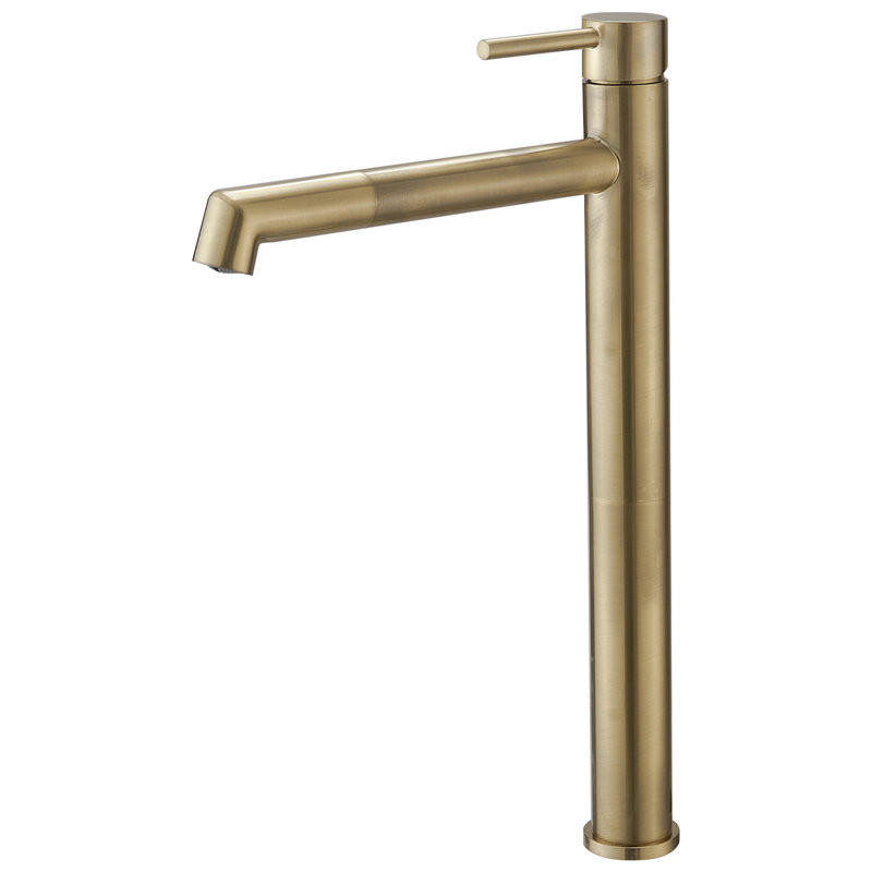 Vessel Sink Faucet Single-handle Bathroom Faucet, Brushed Gold