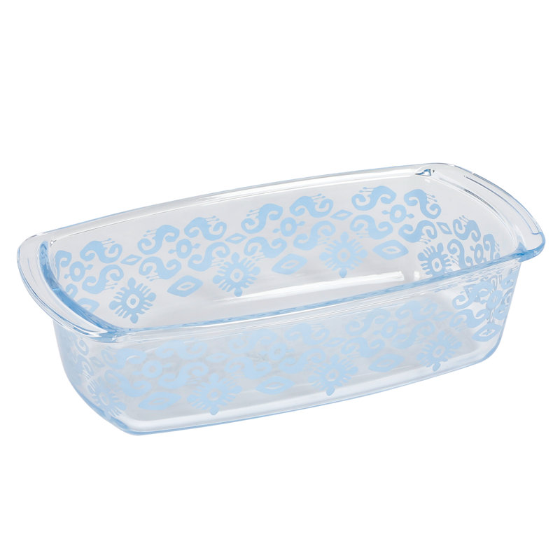Spice By Tia Mowry Spice Cloves 3.1 QT  Oven, Dishwasher, And Microwave Safe Borosilicate Glass Bakeware, 3.1 QT