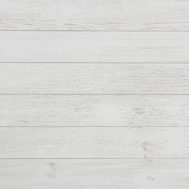 Table de bout en bois à 1 tiroir avec tablette Thurston, Blanc