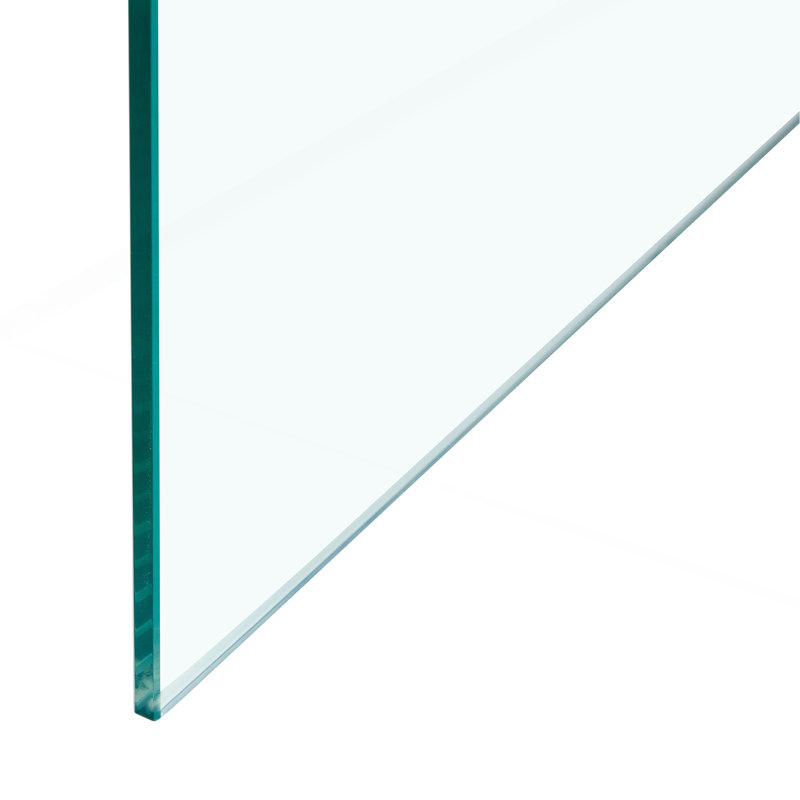 The Top Of The Coffee Table Is Made Of MDF And White Stickers, And The Sides Are Clear Tempered Glass. The Design Is Simple And Elegant, And The Structure Is Strong.