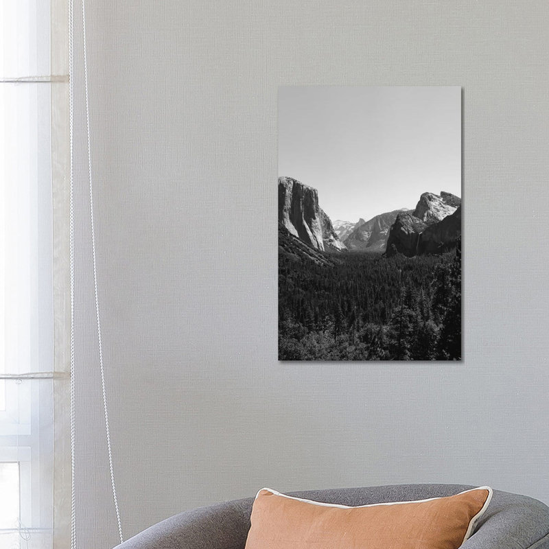 Tunnel View, Yosemite National Park III by Bethany Young - Print on Canvas, 66.04cm H x 45.72cm W x 3.81cm D, Wrapped Canvas