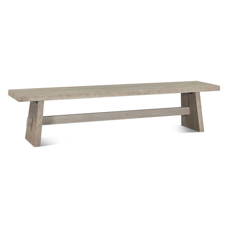 Acadia 79" Bench In Coffee Bean, Beige
