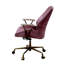 Chaise de bureau industrielle pivotante avec levage pneumatique et base à 5 branches Aneira-2057891025