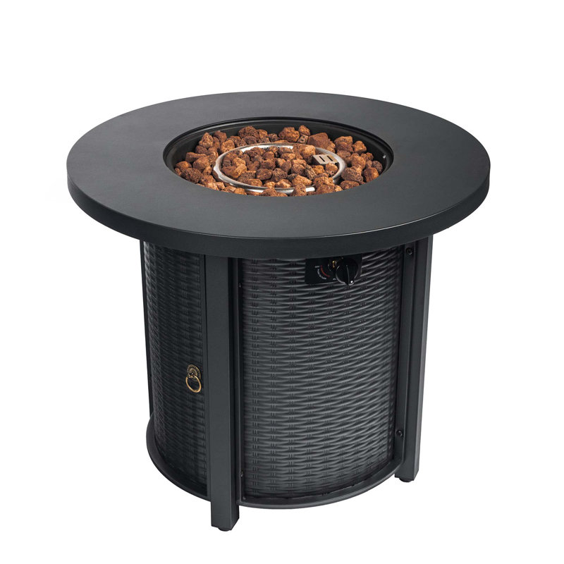 Propane Round Fire Table 40000BTU Propane Fire Pit Table