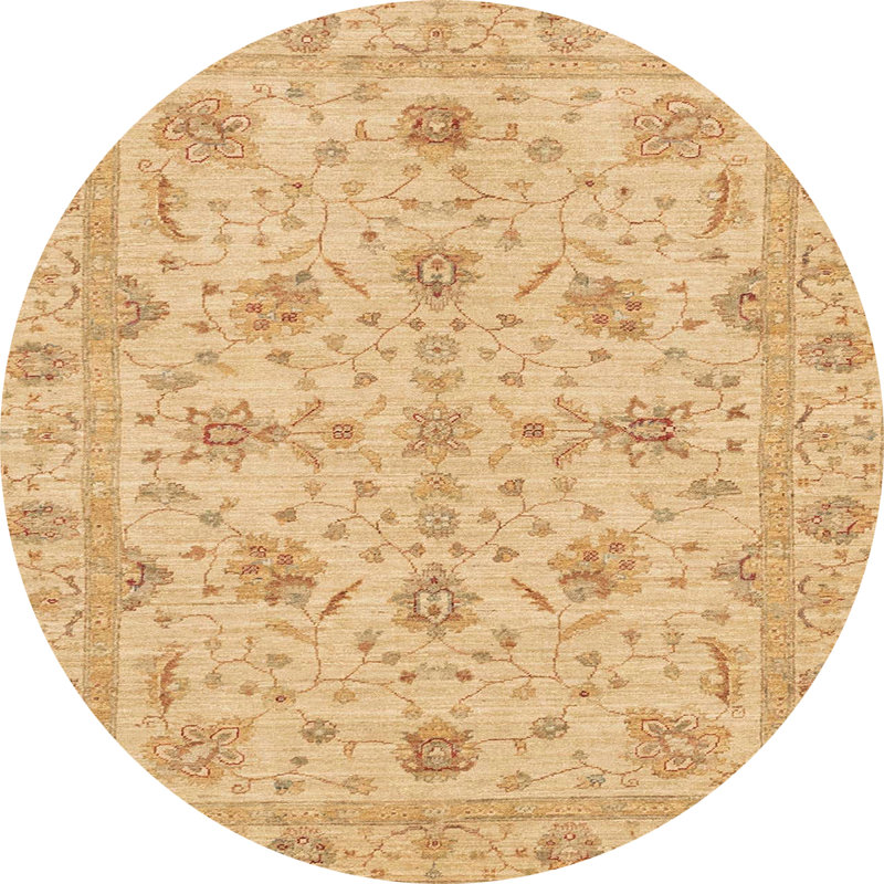 Tapis abstrait moderne 3571, Rond 3 pi