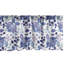 Cantonnière Ambesonne paquet de 2 feuilles pastel bohème mauve violet bleu-100714880