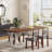 Rayaan Metal Base Dining Table