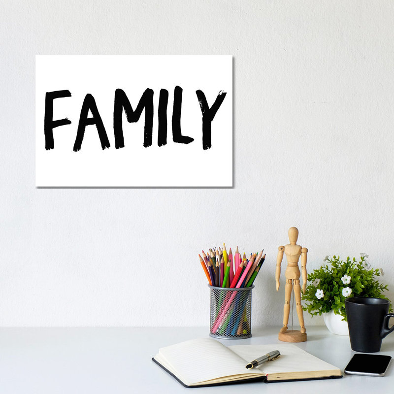 Family by Art Mirano - Wrapped Canvas Print, 20.32cm H x 30.48cm W x 1.91cm D