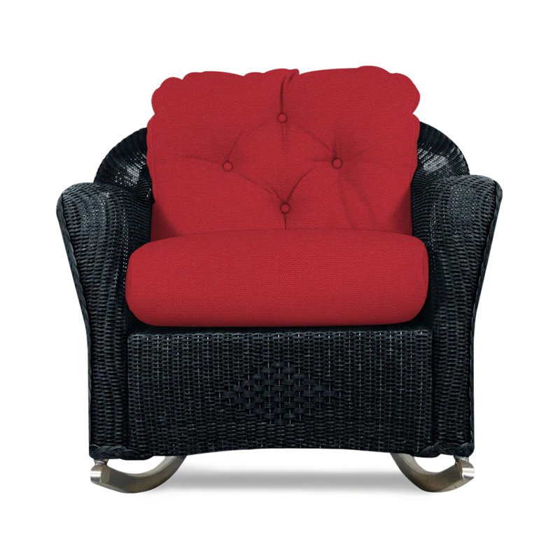 Reflections Outdoor Rocker Chair, Knix Granite, Ebony