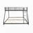 Metal Twin over Full Bunk Bed/ Heavy-duty Sturdy Metal/ Noise Reduced/ Squeak Free/ Wooden Slat/ No Box Spring Needed