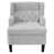 Light Grey Plush Fabric