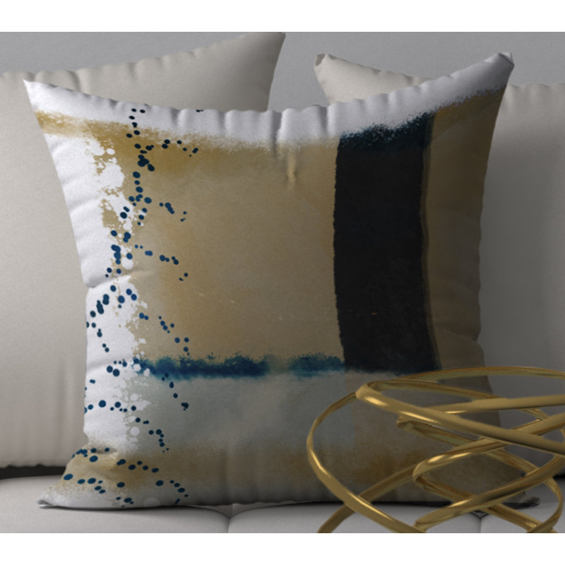 Housse de coussin carrée et insert hilarant, 18 po x 18 po