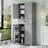 Bathroom Storage Cabinet With Multi-Functional Storage Space, Drawer With Slide Rails, Adjustable Shelf, Grey-810829103