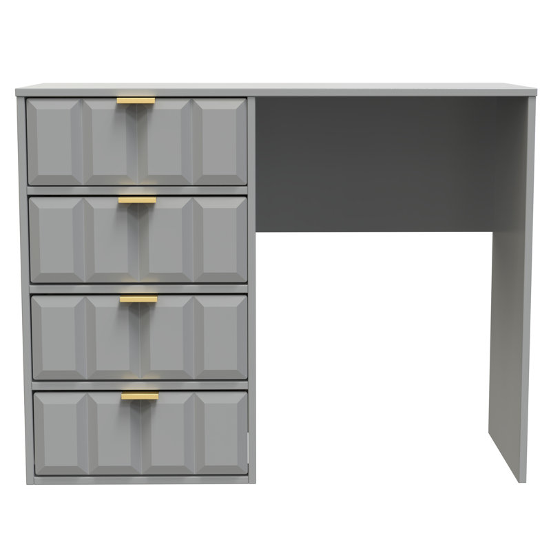 Alcimon 4 Drawer Vanity, Grey