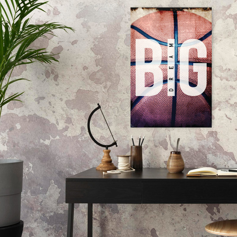 «Dream Big», art contemporain, H 24 po x l 16 po
