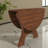Space-saving Walnut Mdf Folding Dining Table, Modern Style For Small Kitchen