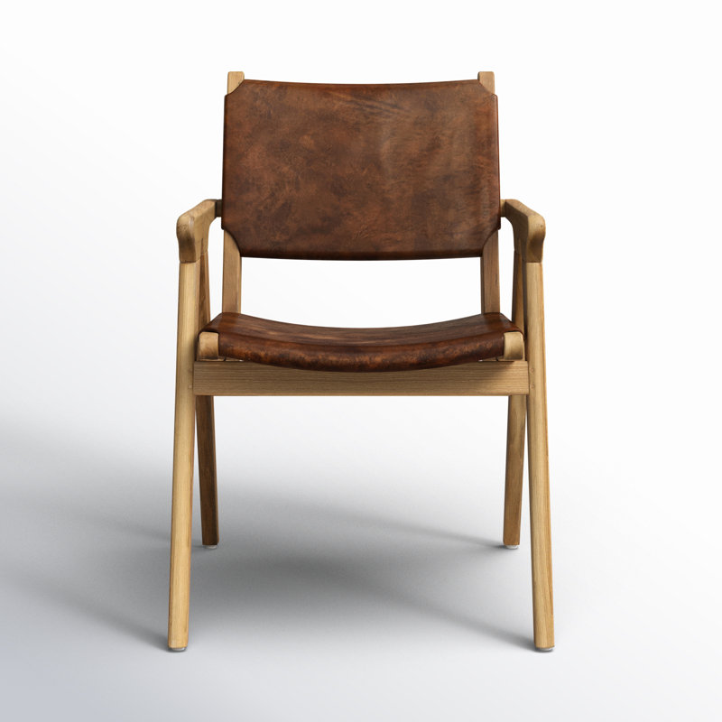 Oaklynn Leather Upholstered Dining Chair