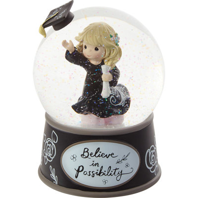Boule à neige musicale Precious Moments Graduation Girl