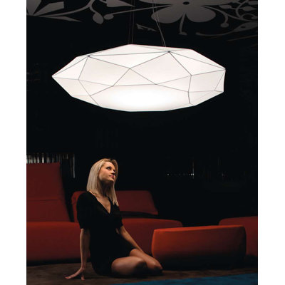 Diamond 3 - Light Geometric Chandelier
