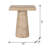 20X20x24" Square Side Table With Pedestal Base-724890642