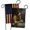 Le coussin décoratif décoratif en polyester à 2 faces 13 x 19 po intercession impressions drapeau de jardin