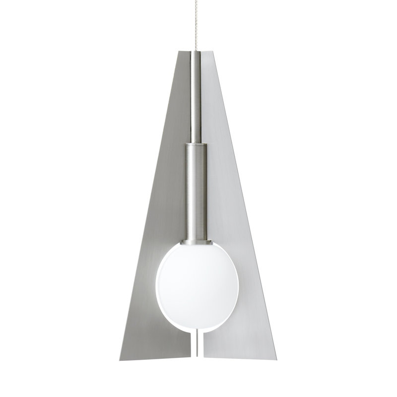 Orbel 3 - Light LED Pendant, Satin Nickel