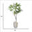 75'' Faux Fiddle Tree Tree