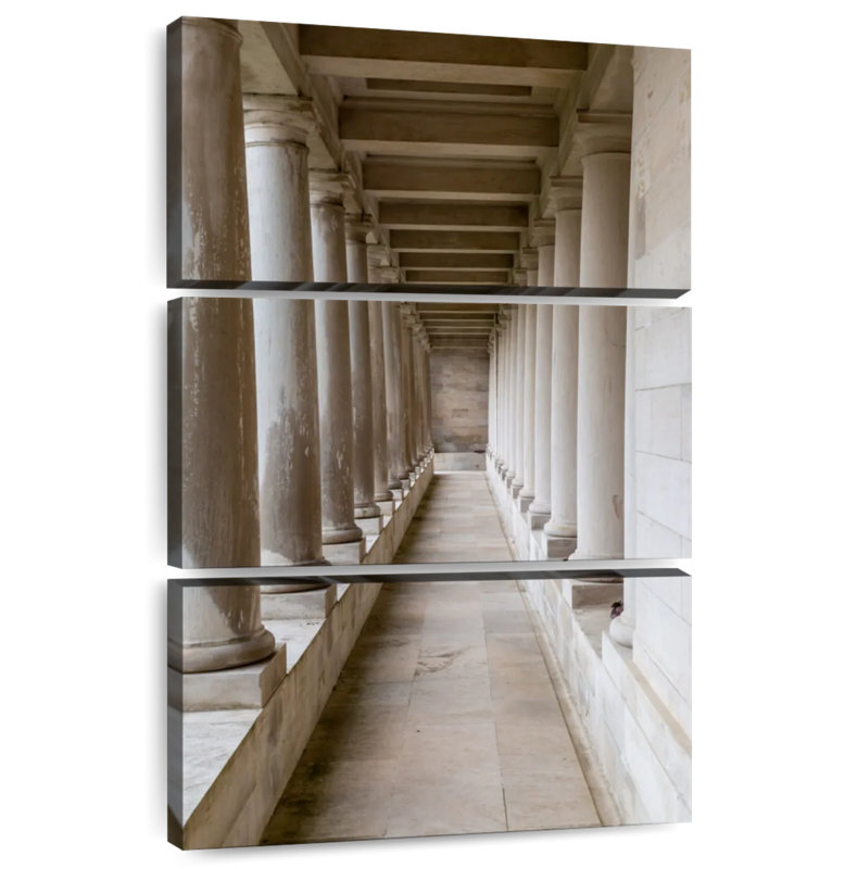 Classical Lilie Columns, 50" H x 32" W