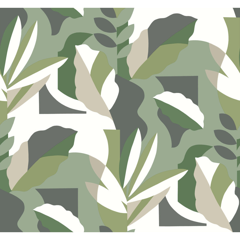 Papier peint, Vert