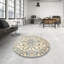 Tapis traditionnel beige / bleu Corington-1923882818