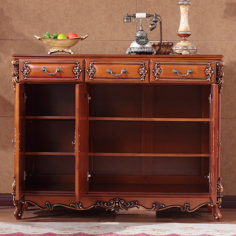 American style large storage shoe cabinet